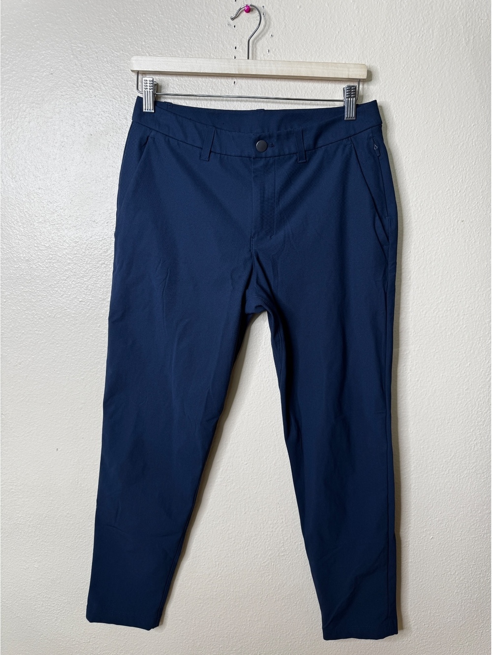Lululemon Men’s Size 30 Navy Blue Stretch Chino Pants Casual Golf Workwear